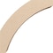 Ekena Millwork 5-inch W x 18-inch D x 18-inch H Thorton Rough Cedar Woodgrain TimberThane Knee Brace, Primed BRCUR05X18X18THRRCPR - alternate 2